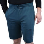 Giordano Men's Embroidery Shorts-Green