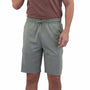 Giordano Men's Sorona Interlock Mid Rise Regular Embroidery Shorts-Green