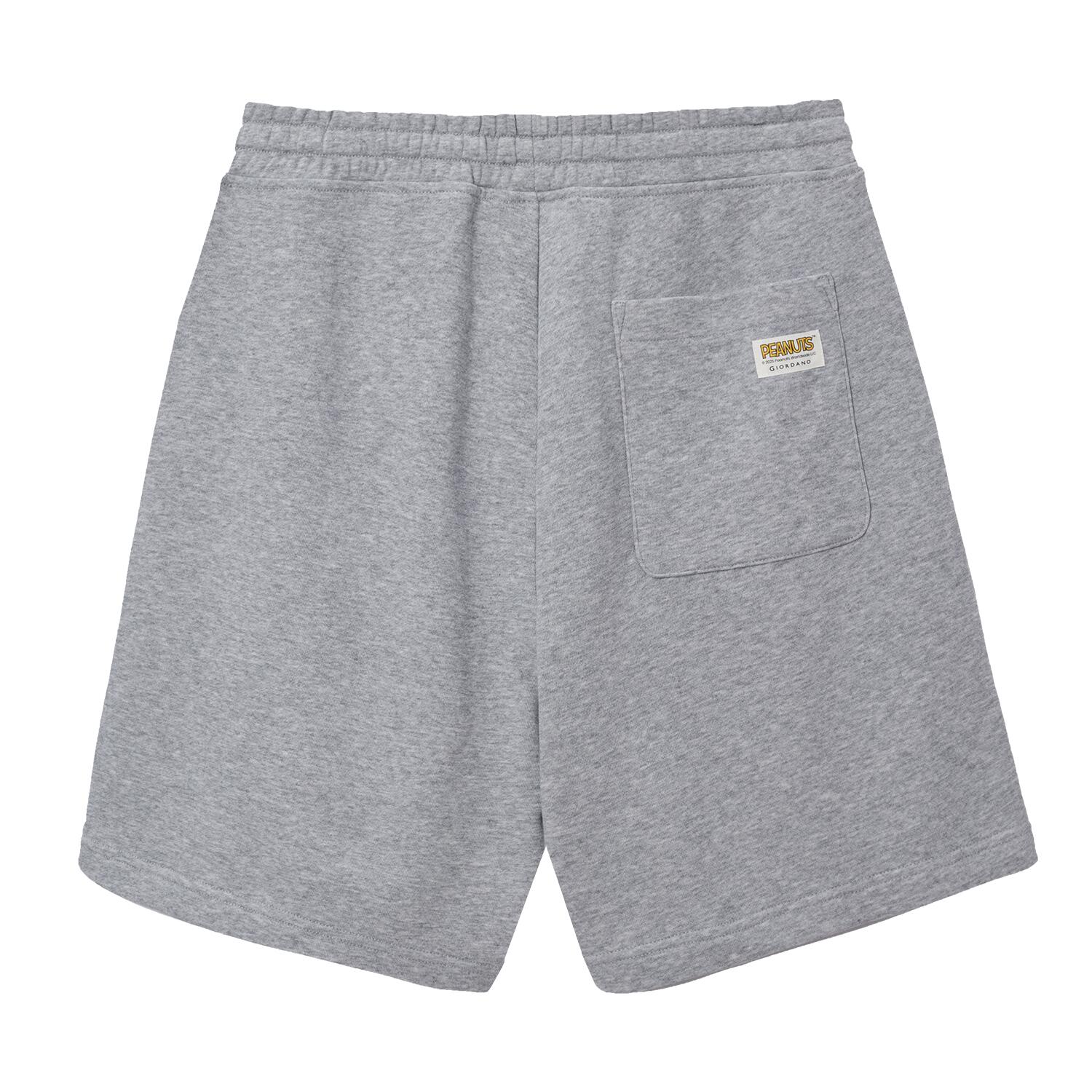 Men's Peanuts French Terry Shorts: Relaxed Fit, Ultimate Comfort