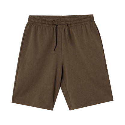 Giordano Men's Sorona Interlock Knit Shorts: Comfort & Style-Green
