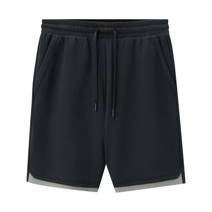 Men's Cotton Blend Waffle Knit Shorts
