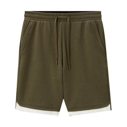 Men's Cotton Blend Waffle Knit Shorts