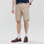 Men’s Slim Lightweight Twill Bermuda Shorts