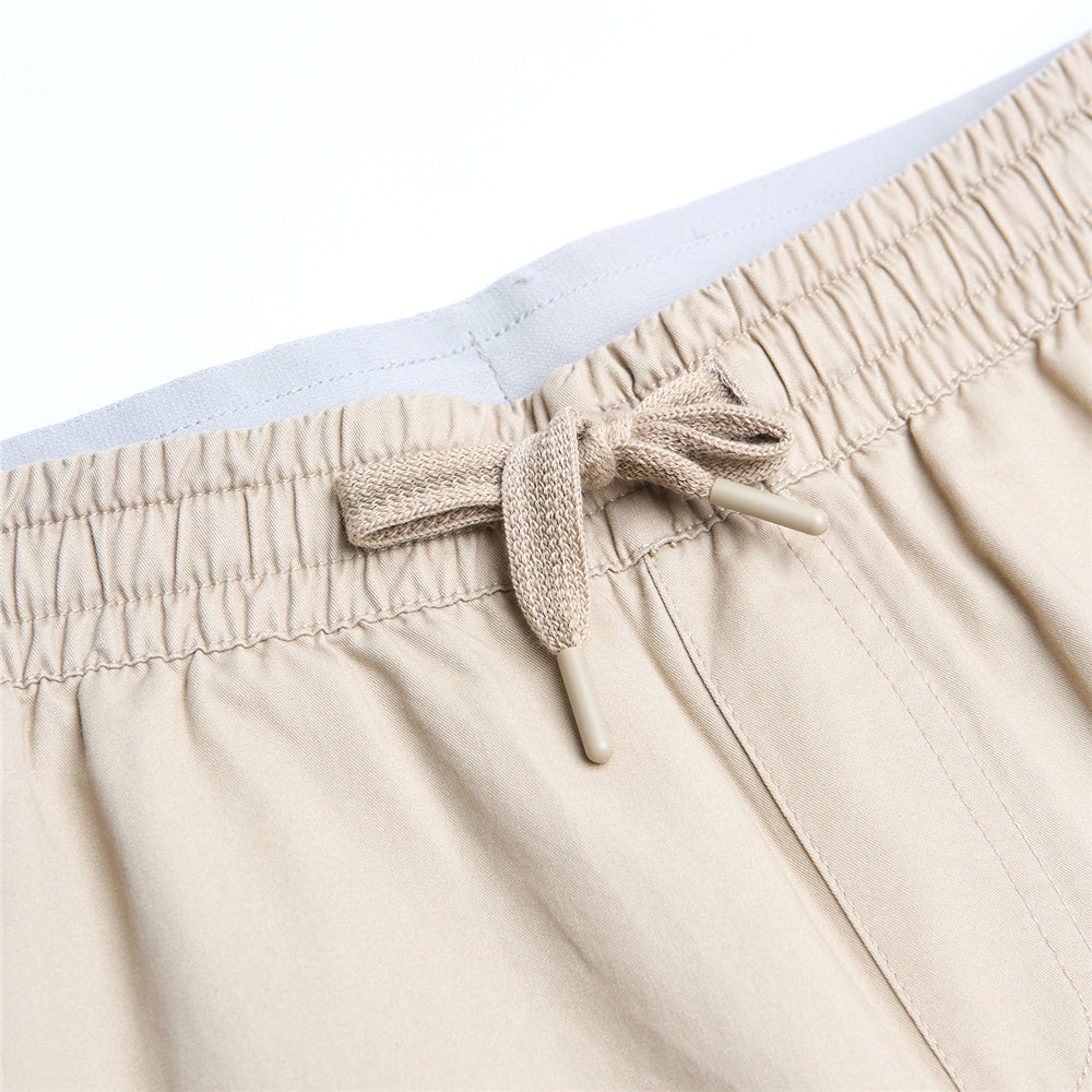 Men’s Slim Lightweight Twill Bermuda Shorts