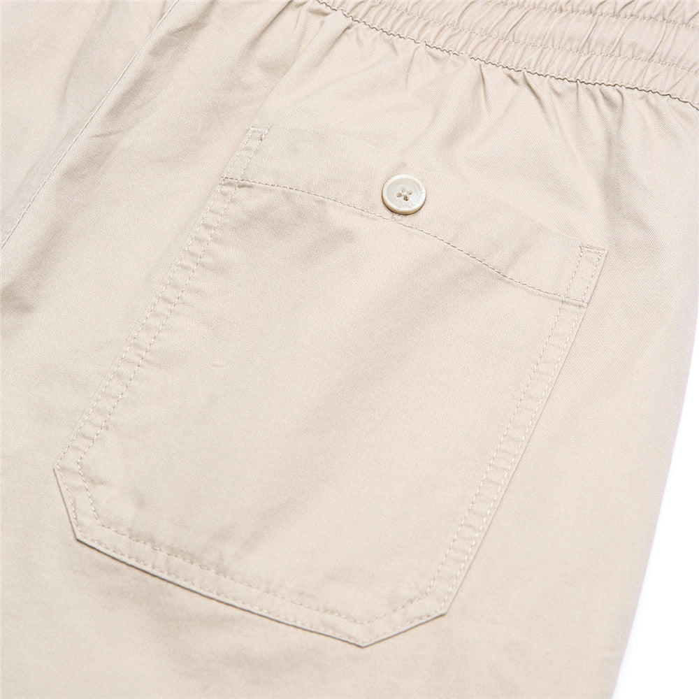 Men’s Slim Lightweight Twill Bermuda Shorts
