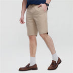 Men’s Slim Lightweight Twill Bermuda Shorts