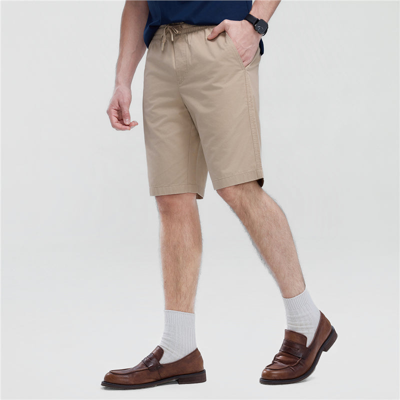 Men’s Slim Lightweight Twill Bermuda Shorts