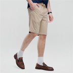 Men’s Slim Lightweight Twill Bermuda Shorts