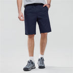 Men’s Slim Lightweight Twill Bermuda Shorts