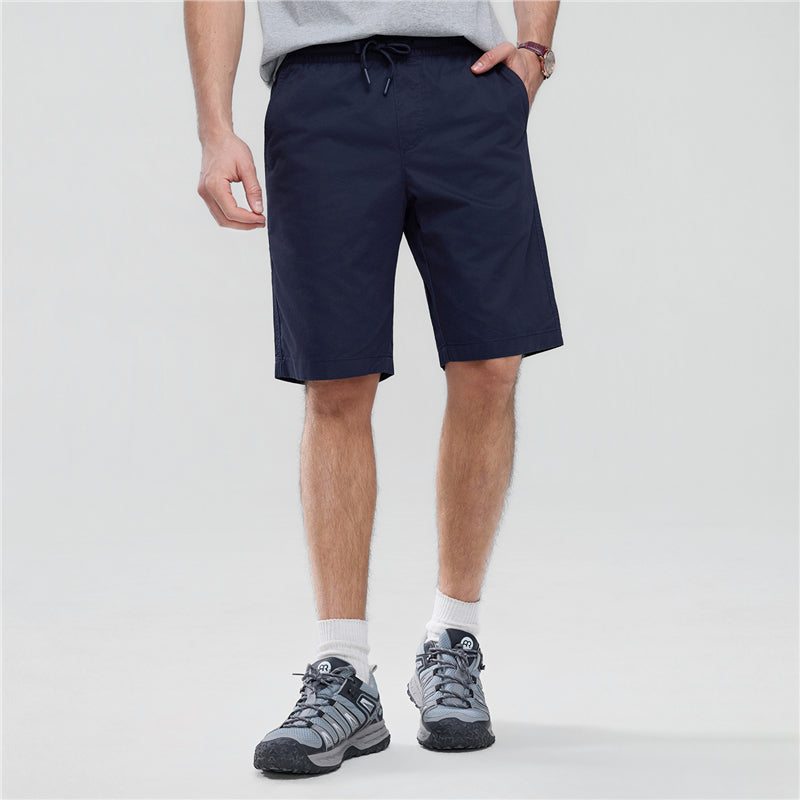 Men’s Slim Lightweight Twill Bermuda Shorts