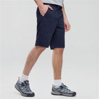 Men’s Slim Lightweight Twill Bermuda Shorts