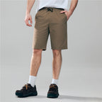 Men’s Slim Lightweight Twill Bermuda Shorts