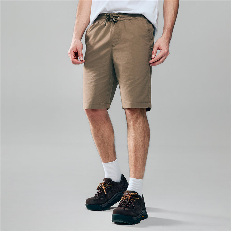 Men’s Slim Lightweight Twill Bermuda Shorts