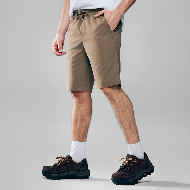 Men’s Slim Lightweight Twill Bermuda Shorts