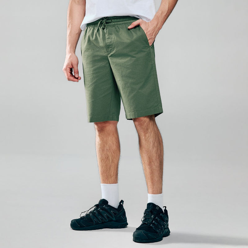 Men’s Slim Lightweight Twill Bermuda Shorts