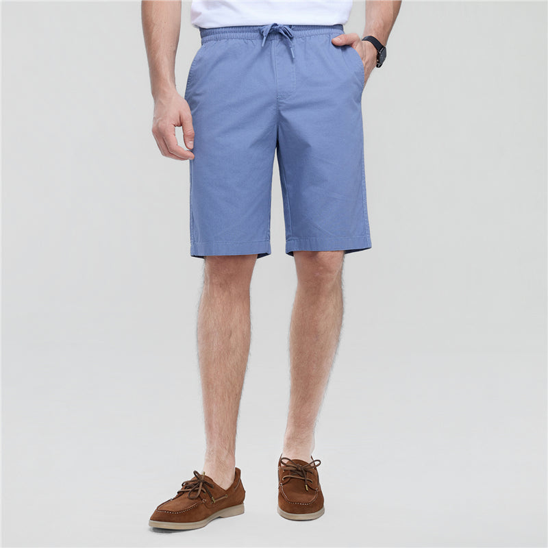Men’s Slim Lightweight Twill Bermuda Shorts