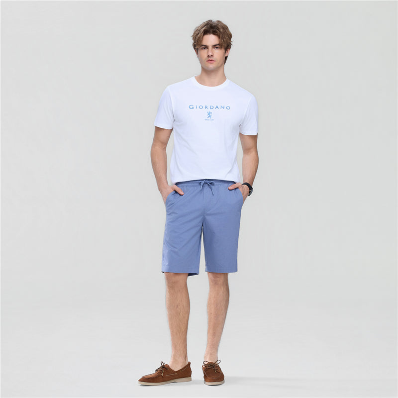 Men’s Slim Lightweight Twill Bermuda Shorts