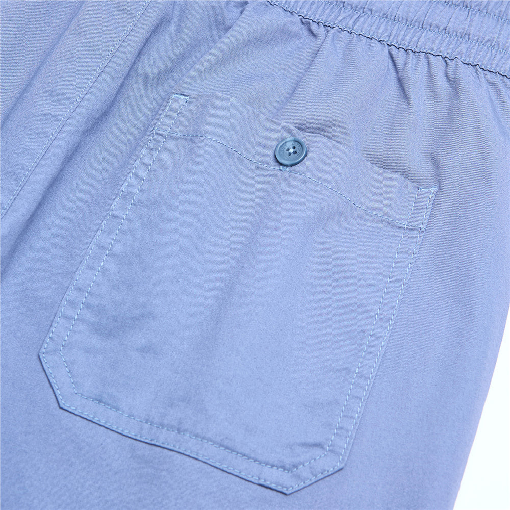 Men’s Slim Lightweight Twill Bermuda Shorts