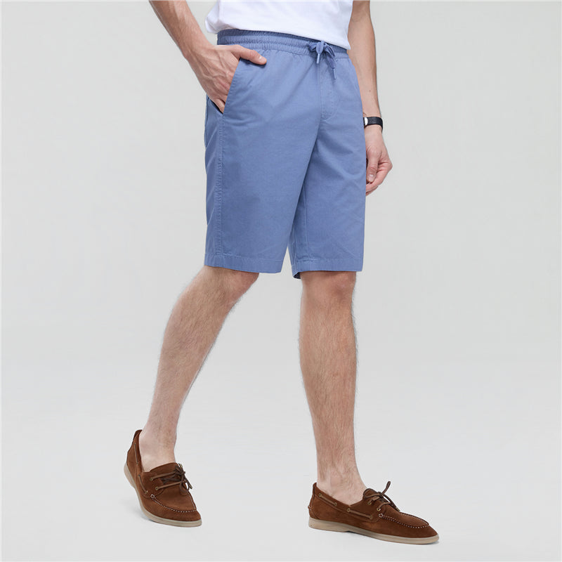 Men’s Slim Lightweight Twill Bermuda Shorts