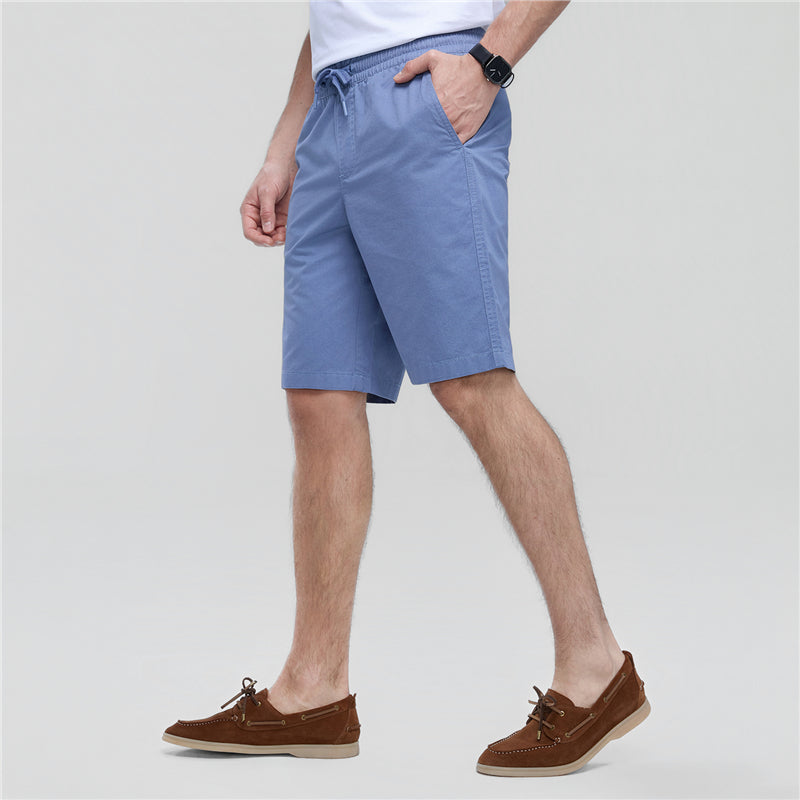 Men’s Slim Lightweight Twill Bermuda Shorts