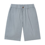 Men's Slim Linen Cotton Bermuda Shorts