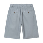 Men's Slim Linen Cotton Bermuda Shorts