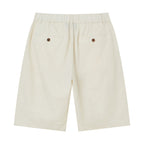 Men's Slim Linen Cotton Bermuda Shorts