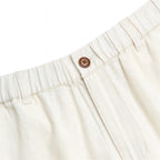 Men's Slim Linen Cotton Bermuda Shorts