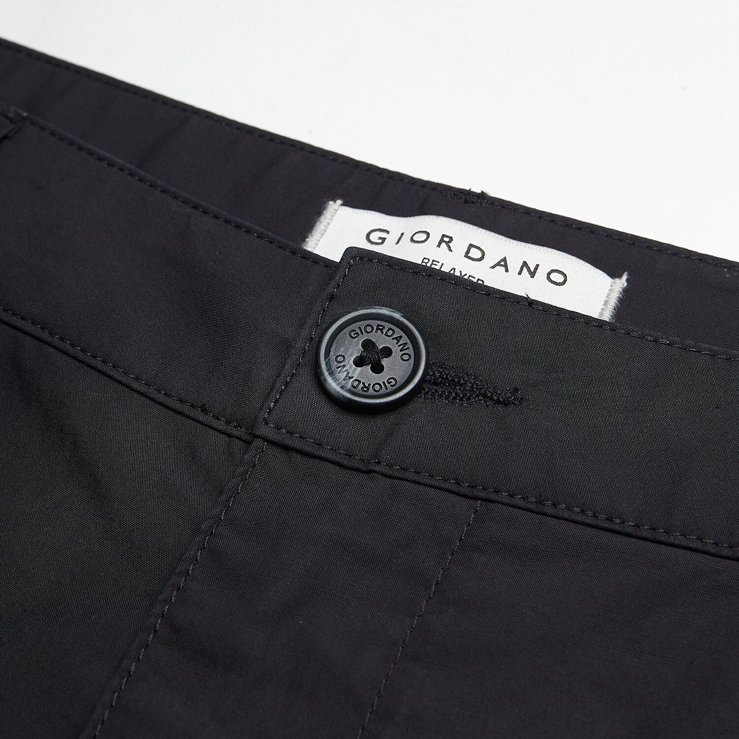 Men Relaxed Cotton Poplin Bermuda Shorts