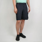 Men Relaxed Cotton Poplin Bermuda Shorts