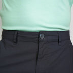 Men Relaxed Cotton Poplin Bermuda Shorts