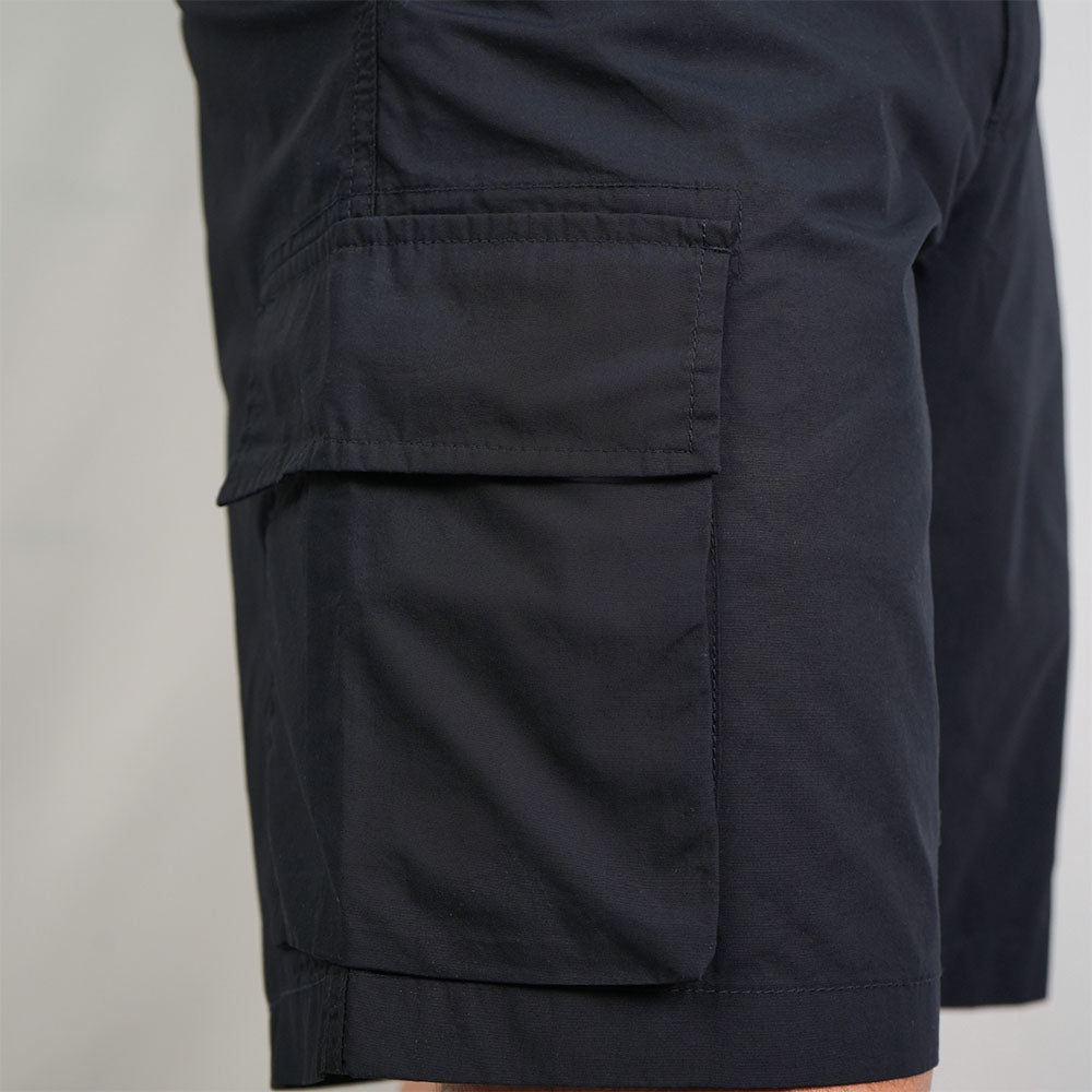 Men Relaxed Cotton Poplin Bermuda Shorts