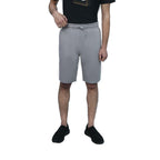 Men Regular Interlock Embroidery Shorts