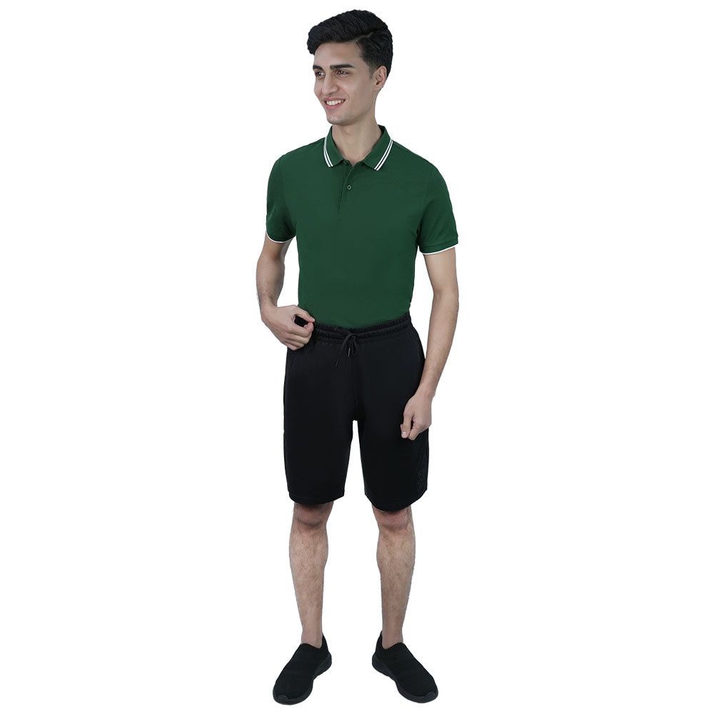 Men's Regular Fit Interlock Knit Shorts