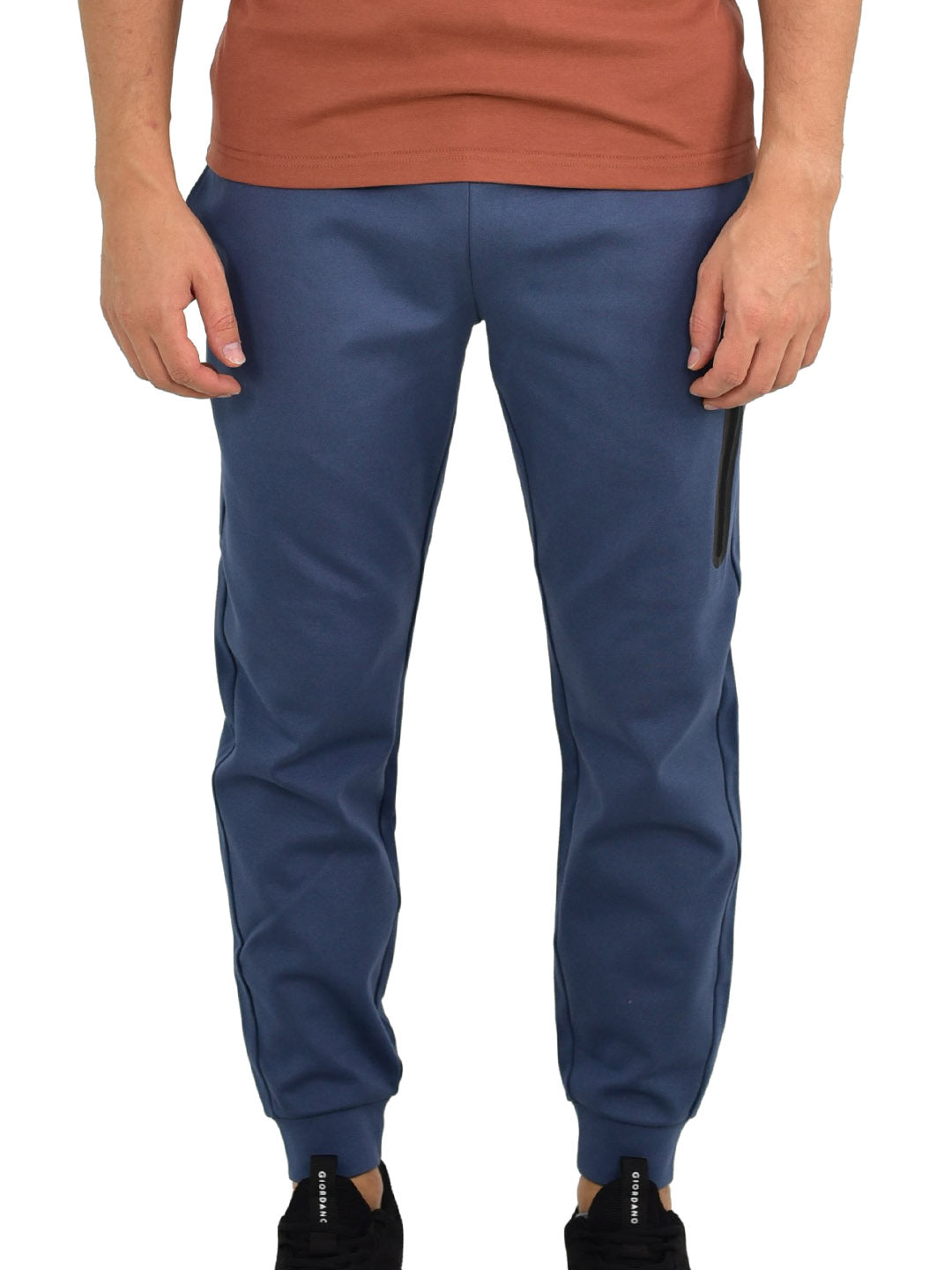 Giordano Men's G-Motion Joggers-Blue