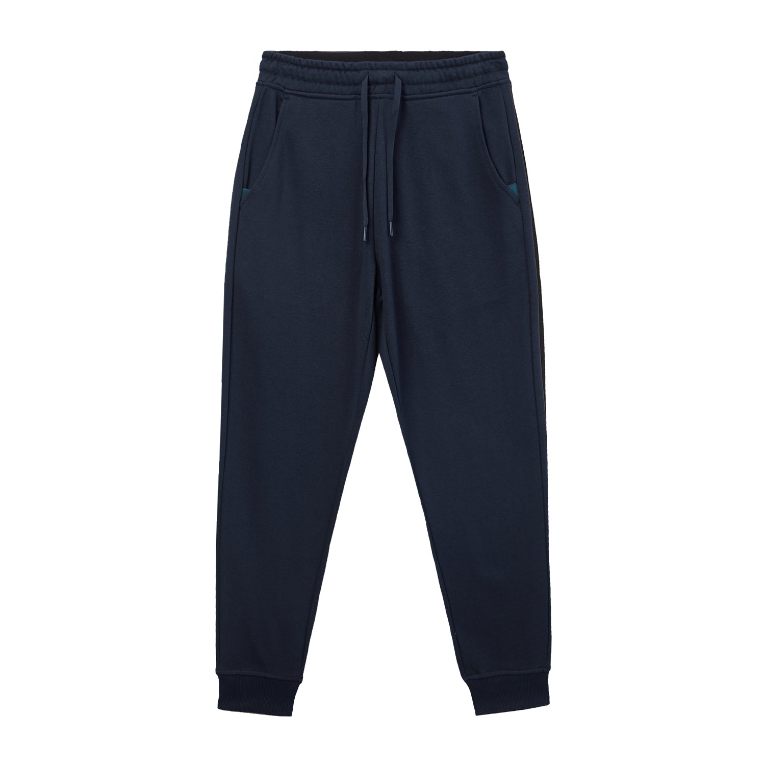Giordano Men's French Terry Joggers-Blue