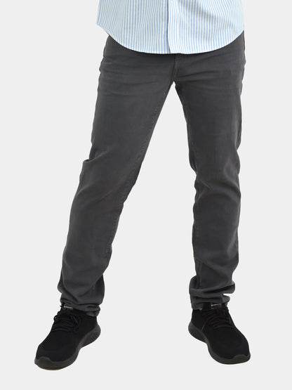Giordano Men's Denim Jeans-Grey