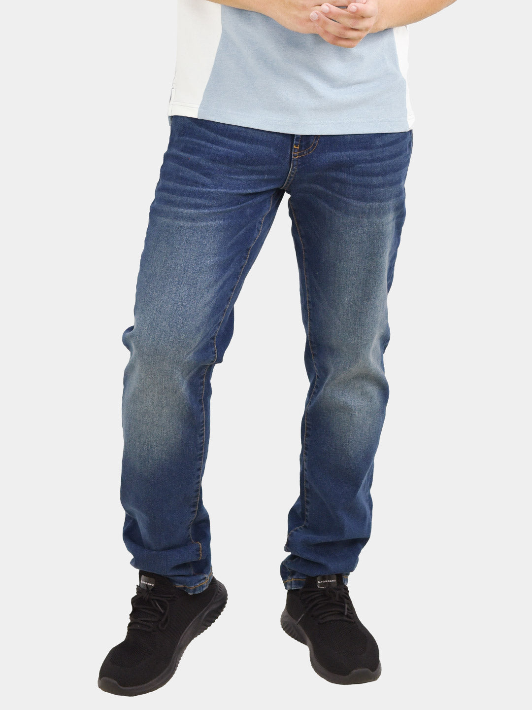 Men's Skinny Tapered Denim Jeans