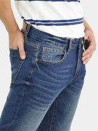 Men's Skinny Tapered Denim Jeans
