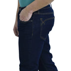 Men's Slim Tapered Jeans: Low Rise, Denim Stretch