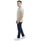Men's Slim Tapered Jeans: Low Rise, Denim Stretch