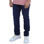 Men's Slim Tapered Jeans: Low Rise, Denim Stretch