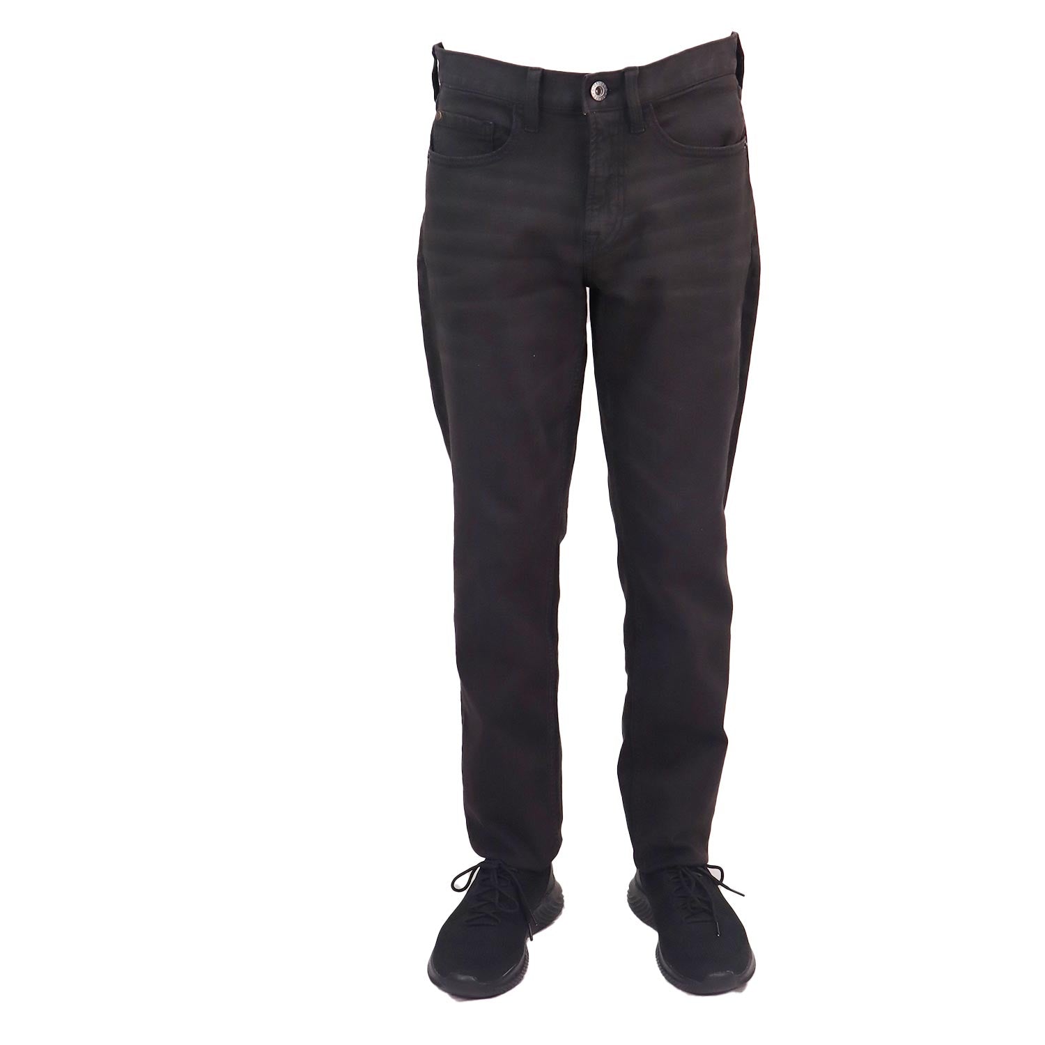 Giordano Men's Skinny Tapered Jeans-Grey