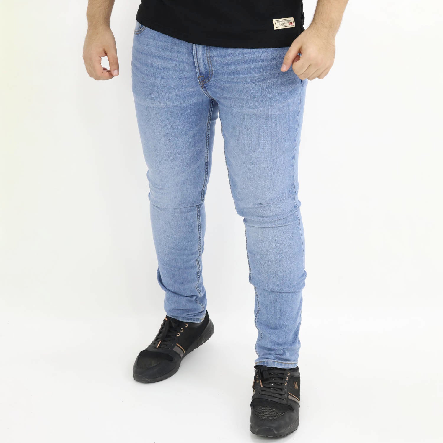 Giordano Men's Denim-Blue
