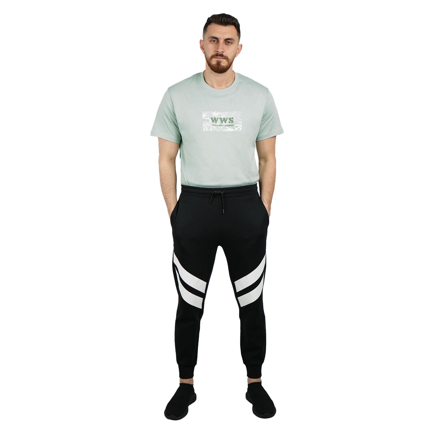 Men's Cotton Blend Slim Tapered Joggers