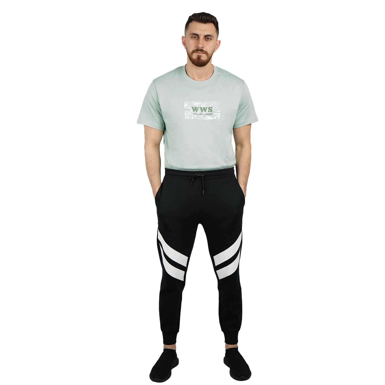 Men's Cotton Blend Slim Tapered Joggers