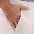 Men's Mid-Rise Twill Pants (180° Waistband)