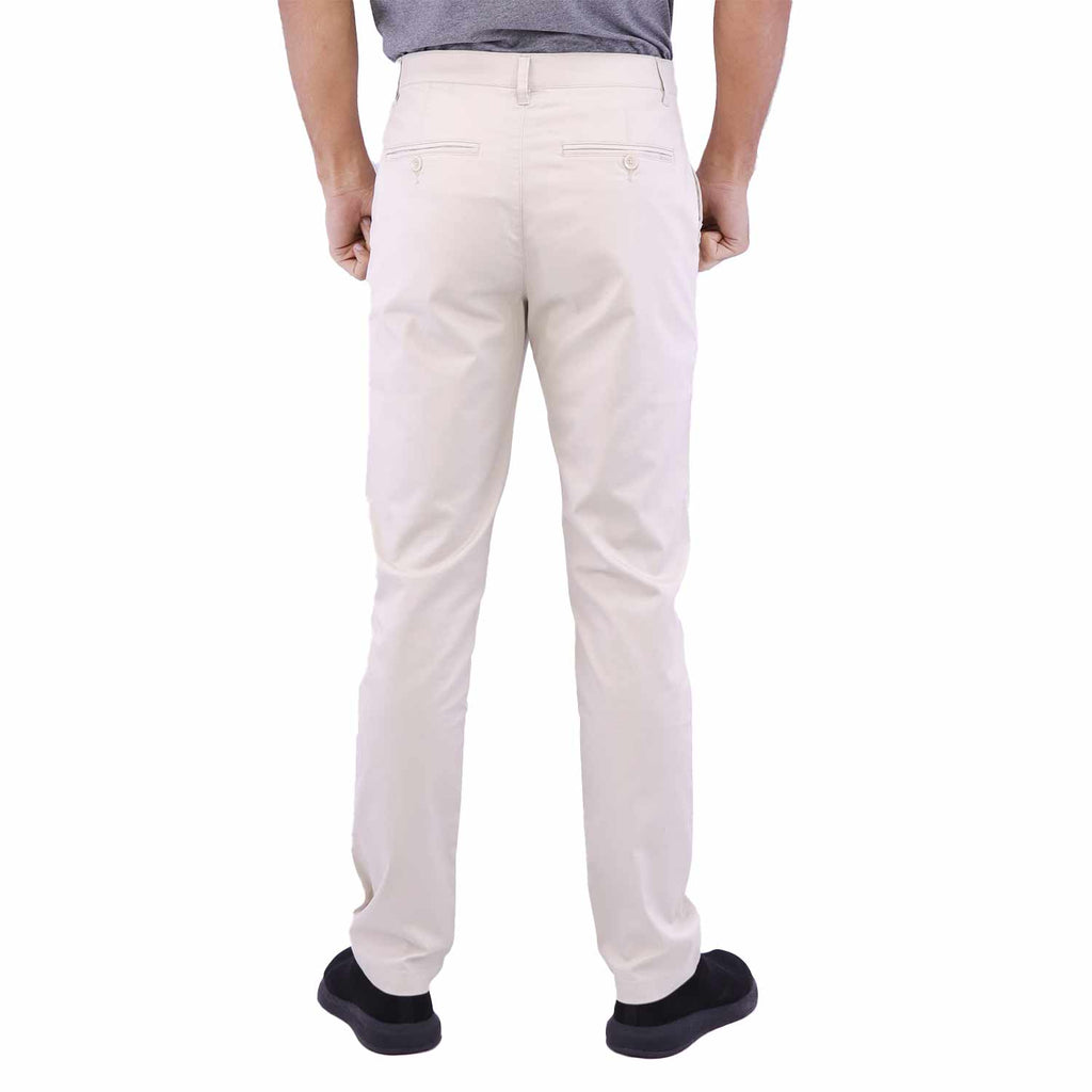 Men's Mid-Rise Twill Pants (180° Waistband)