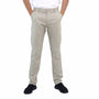 Giordano Men's Mid-Rise Twill Pants (180° Waistband)-Brown