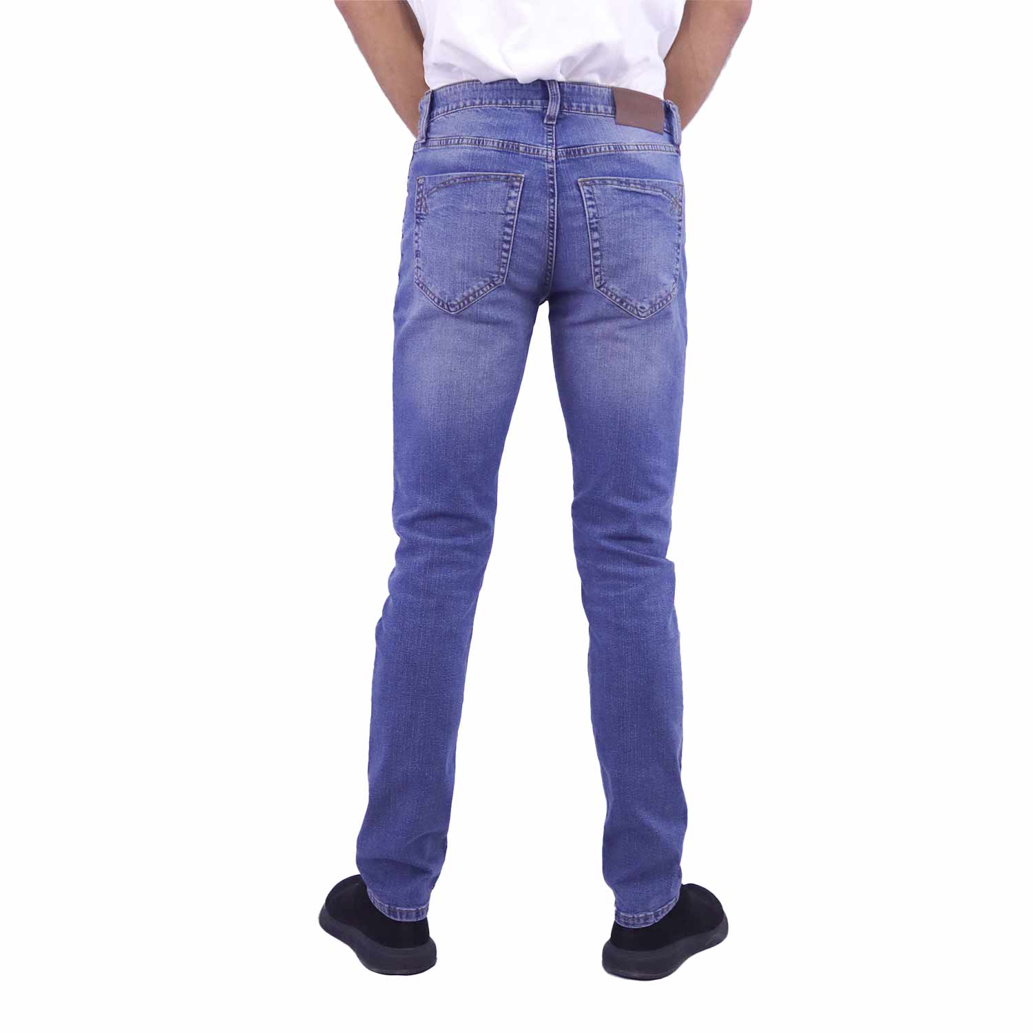 Men's Denim Low Rise Skinny Tapered Fit Jeans